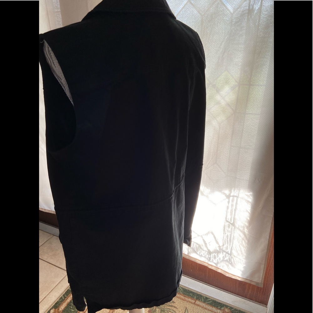 A New Day Black Vest Jacket size Large - Picture 4 of 8